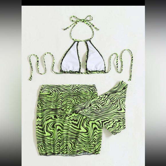 Shein bikini set/ rave outfit - Picture 3 of 3